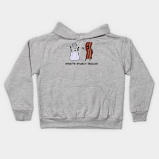 What's shakin' bacon Kids Hoodie